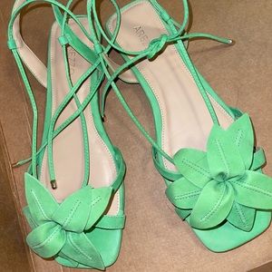 Sandals, worn one time.